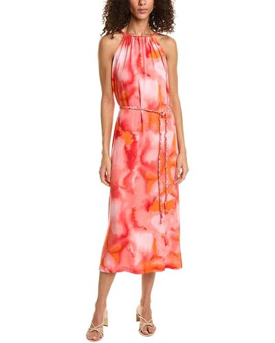 Tommy Bahama Vivid Views Midi Dress - Red