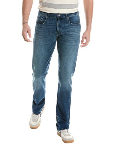 7 For All Mankind Paxtyn Tx Straight Jean - Blue