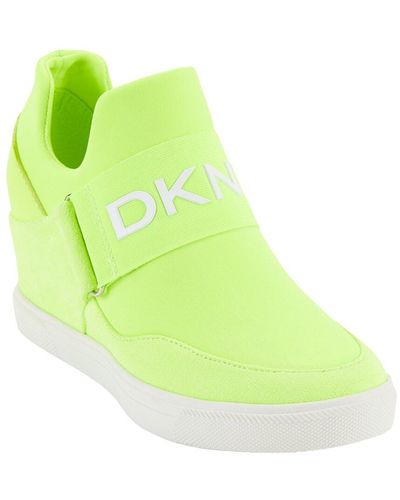 DKNY Cosmos Wedge Sneaker - Green