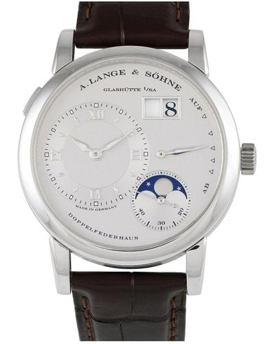 A. Lange & Sohne Lange 1 Watch (Authentic Pre-Owned) - Grey