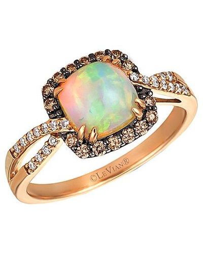 Le Vian ® 14k Rose Gold 0.98 Ct. Tw. Diamond & Opal Ring - Metallic