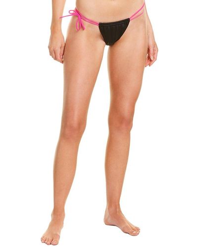SportsIllustrated Swim Sports Illustrated Swim Micro Adjustable Bikini Bottom - Orange