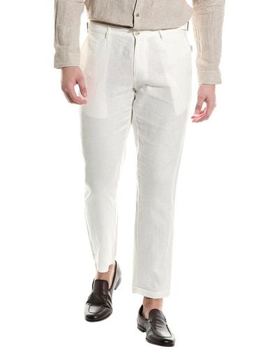 Onia Linen-blend Trouser - White