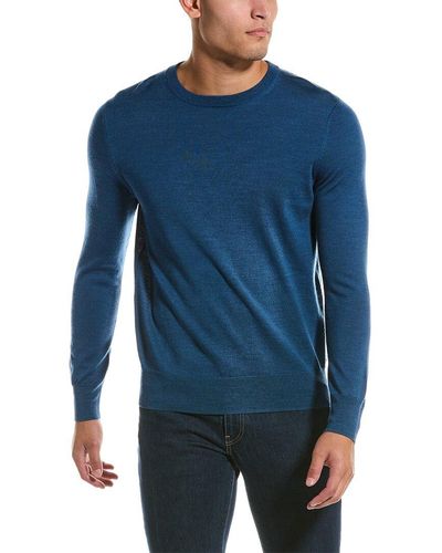 Brooks Brothers Men's Cotton Rowing Motif Intarsia Sweater | Navy | Size 2XL - Shop Holiday Gifts and Styles