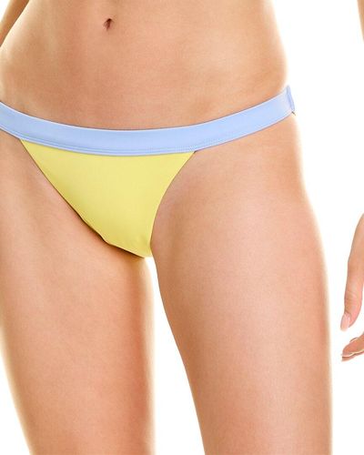 Onia Leila Bikini Bottom - Yellow