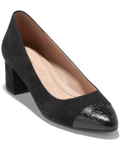 Cole Haan The Go-to Suede Pump - Black