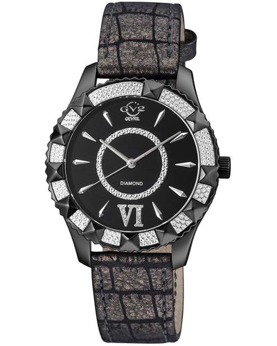 Gv2 Venice Diamond Watch - Black