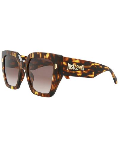 Just Cavalli Sjc021k 53mm Polarized Sunglasses - Brown