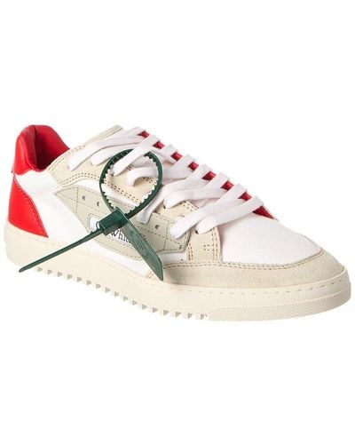 Off-White c/o Virgil Abloh Off-whitetm 5.0 Off Court Suede & Canvas Sneaker - Pink