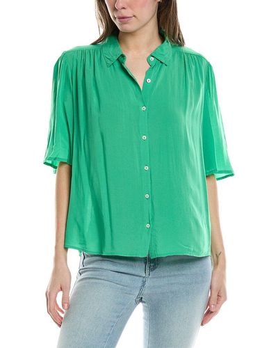 Velvet By Graham & Spencer Top - Green