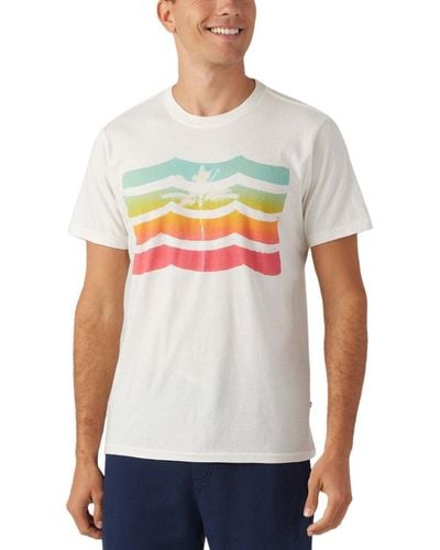 Sol Angeles Pride Waves Crew T-shirt - White