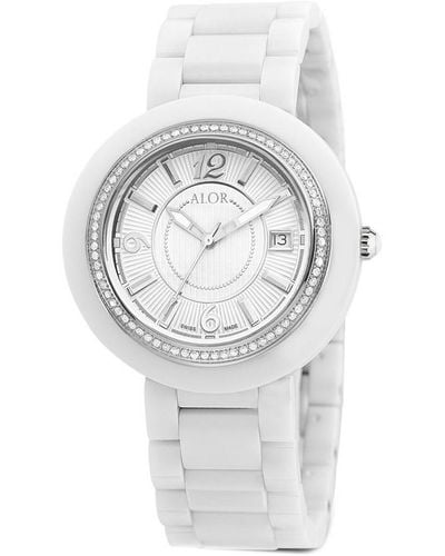 Alor Women's 43mm Cavo Diamond Watch - Gray