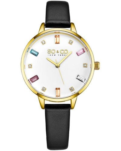 SO & CO Chelsea Watch - White