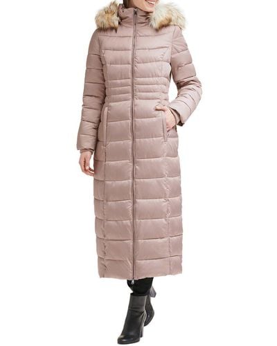 Kenneth Cole Maxi Coat - Pink