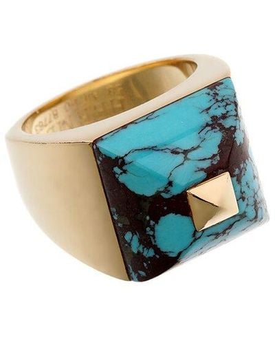 Hermès 18K Cocktail Ring (Authentic Pre-Owned) - Blue