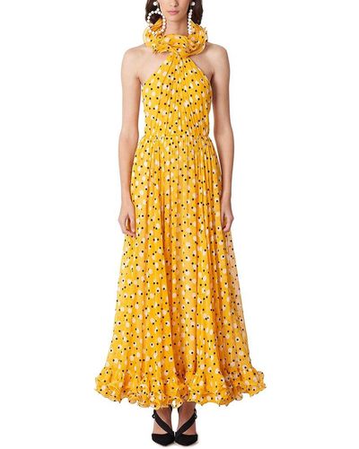 Yellow Carolina Herrera Dresses for Women | Lyst