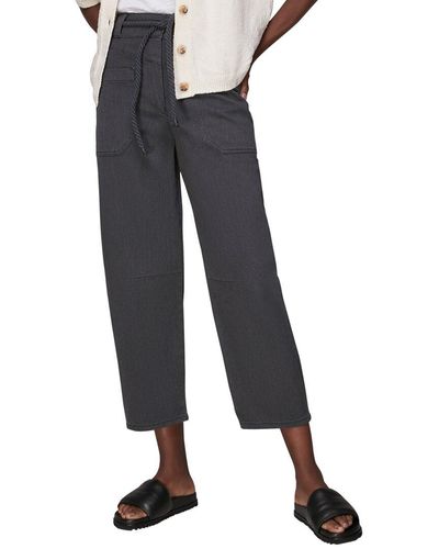 Whistles Rope Belted Casual Trouser - Blue