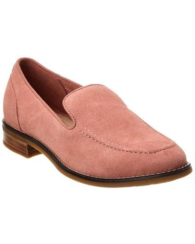 Sperry Top-Sider Fairpoint Suede Loafer - Pink