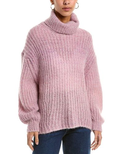 Ba&sh Bear Mohair & Alpaca-blend Sweater - Pink
