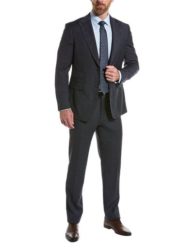 ENGLISH LAUNDRY Dark Grey Wool Suit EL92-51-093
