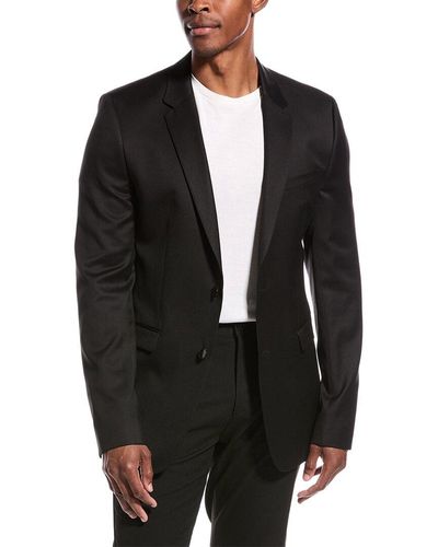 HUGO Boss Wool Suit Jacket - Black