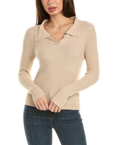 To My Lovers Ribbed Wool-blend Sweater - Natural