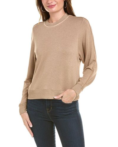 Splendid Supersoft Bliss Crewneck Pullover - Natural