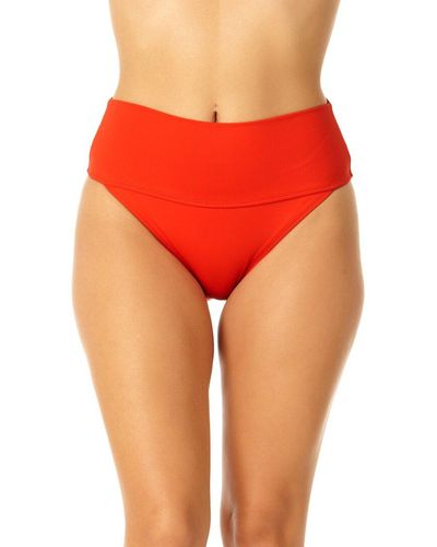 Anne Cole Soft Band Hw Bottom - Red