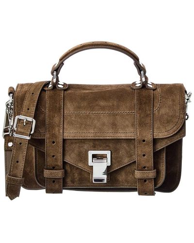 Bag of the day: Proenza Schouler PS1 Mini Crossbody - Coffee and Handbags