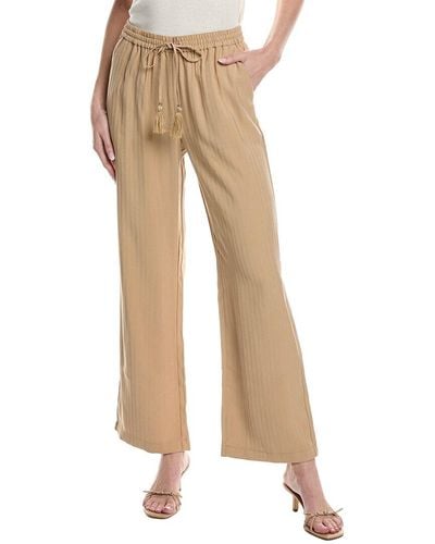 Laundry by Shelli Segal Wide Leg Pant - Natural