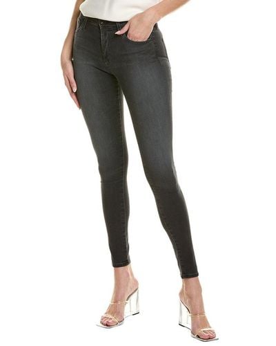AG Jeans Farrah High-rise Skinny Leg Jean - Black