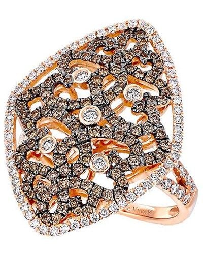 Le Vian Le Vian 14k Rose Gold 1.29 Ct. Tw. Diamond Ring - White