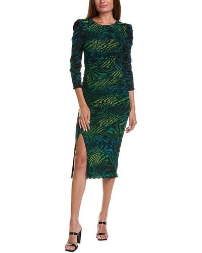 Diane von Furstenberg Priyanka Midi Dress - Green
