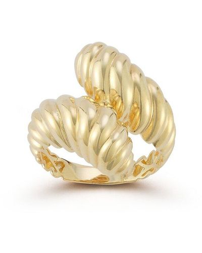 Ember Fine Jewelry 14k Bold Bypass Ring - Metallic