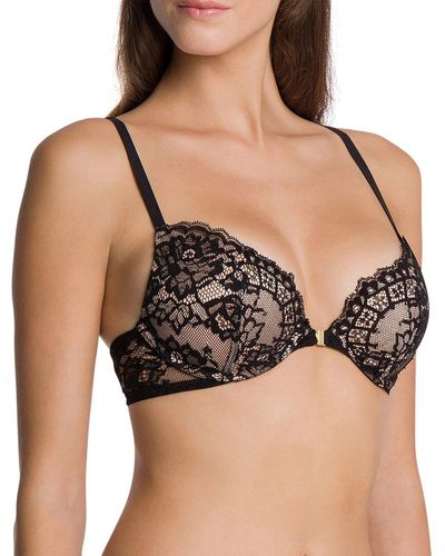 Wolford Sheer Logo-Embroidered Demi Bra