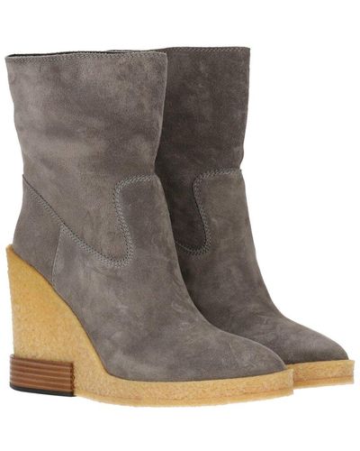 Tod's Zeppa Para Suede Boot - Brown