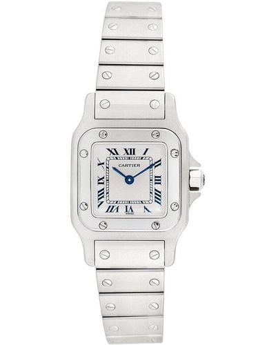 Cartier Galbee Watch, Circa 1990S/2000S (Authentic Pre-Owned) - White