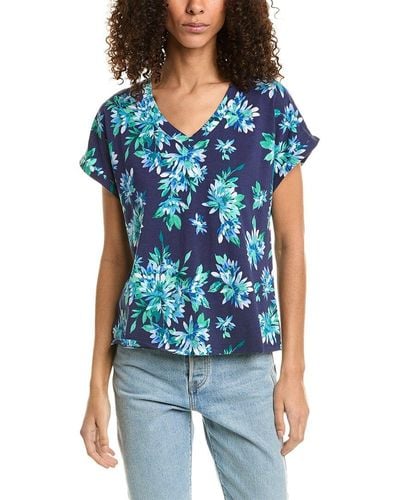 Tommy Bahama Kauai Joyful Bloom T-shirt - Blue