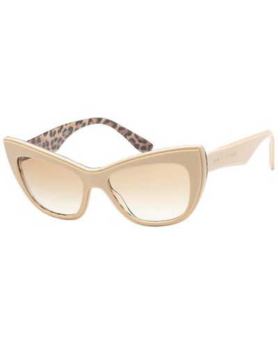 Dolce & Gabbana Dg4417 54mm Sunglasses - Natural