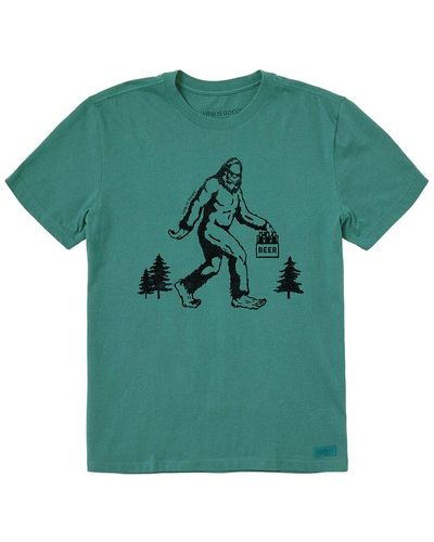 Life Is Good. Crusher-Lite T-Shirt - Green