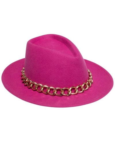 Eugenia Kim Blaine Wool Hat - Pink