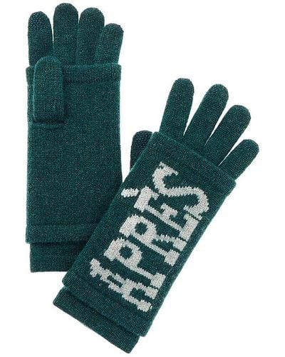 Hannah Rose Apres 3-in-1 Cashmere Gloves - Green