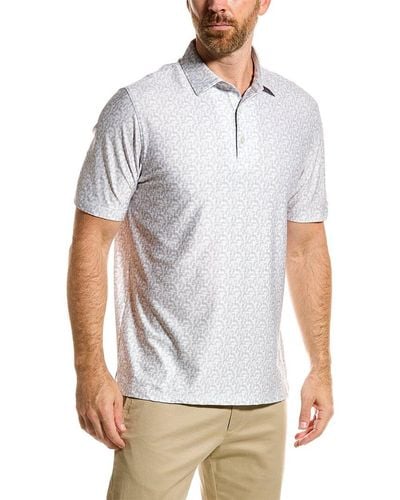 Hickey Freeman Golf Polo Shirt - Gray