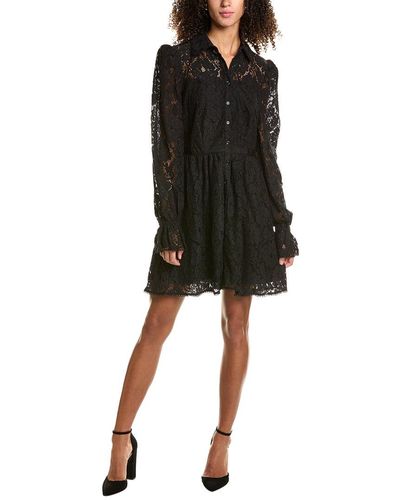 Rachel Parcell Lace Mini Dress - Black