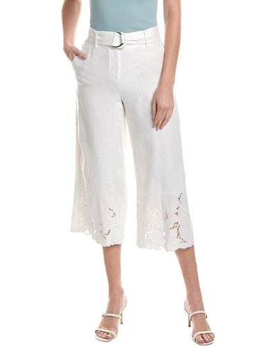 White Lafayette 148 New York Pants, Slacks and Chinos for Women | Lyst