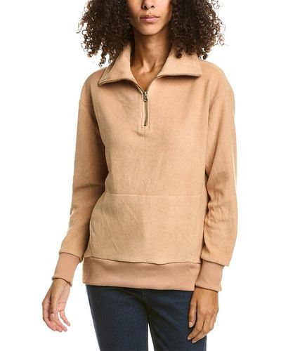 Duffield Lane Wesley 1/2-zip Pullover - Natural