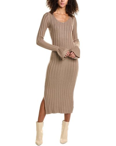 Rachel Parcell Wide Rib Sweaterdress - Natural