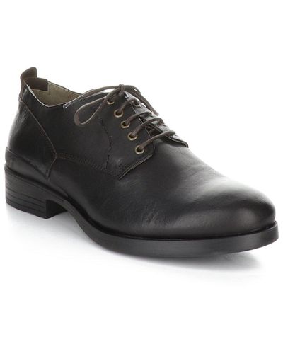 Fly London Apso Leather Oxford - Black