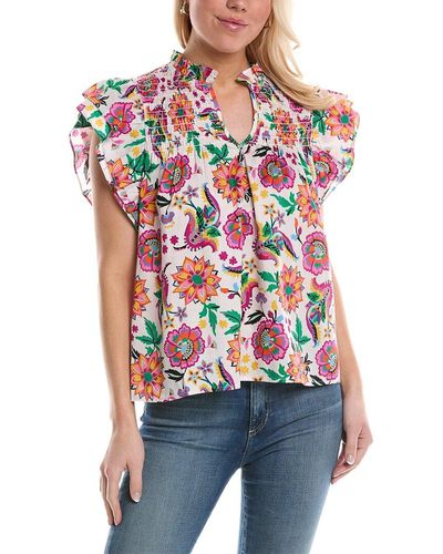 CROSBY BY MOLLIE BURCH Layla Top - Red