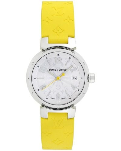 Louis Vuitton Tambour Watch, Circa 2000S (Authentic Pre-Owned) - Metallic